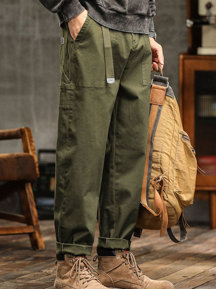 Pantalón Utility para Hombre Estilo Vintage
