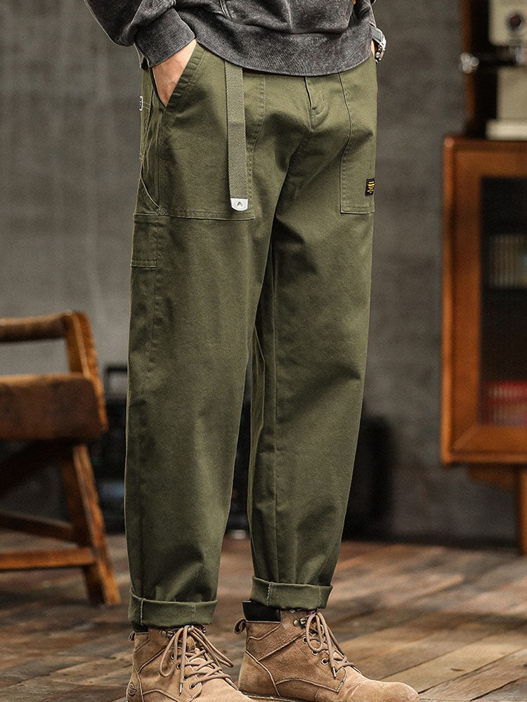 Pantalón Utility para Hombre Estilo Vintage