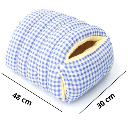 Cueva para gatos relajante