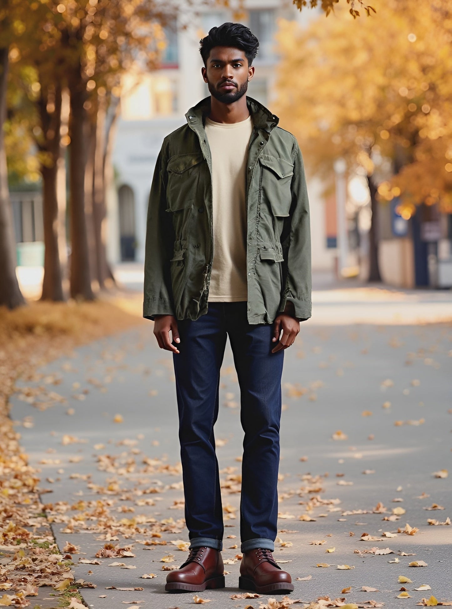 JONES™ | Chaqueta tipo safari para hombre